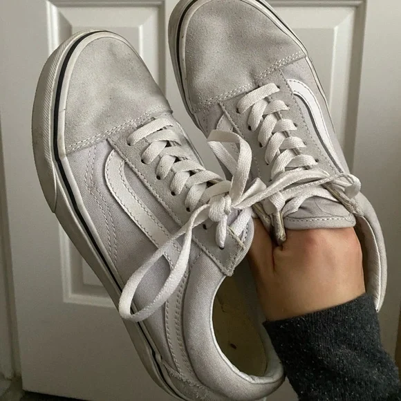 heather gray vans